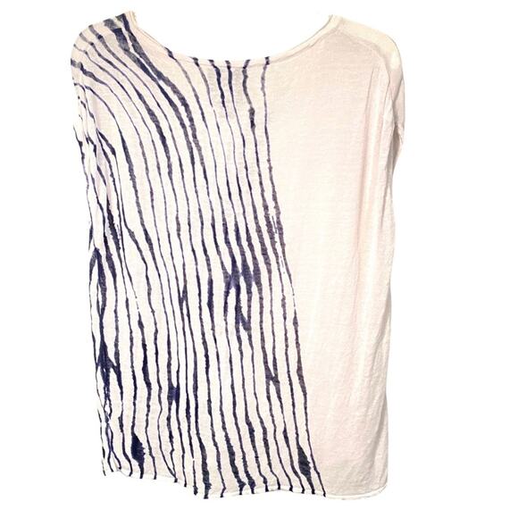 Andrea Jovine Linen top Womens Size Small Sleeveless Linen Spring lightweight - Picture 2 of 4